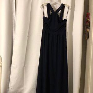 Navy Blue Bridesmaid dress
